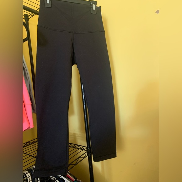 lululemon athletica Pants - #027 like new! Plain black leggings!
